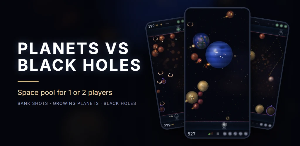 Planets vs Black Holes